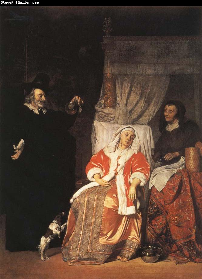 Gabriel Metsu Visit of the Physician